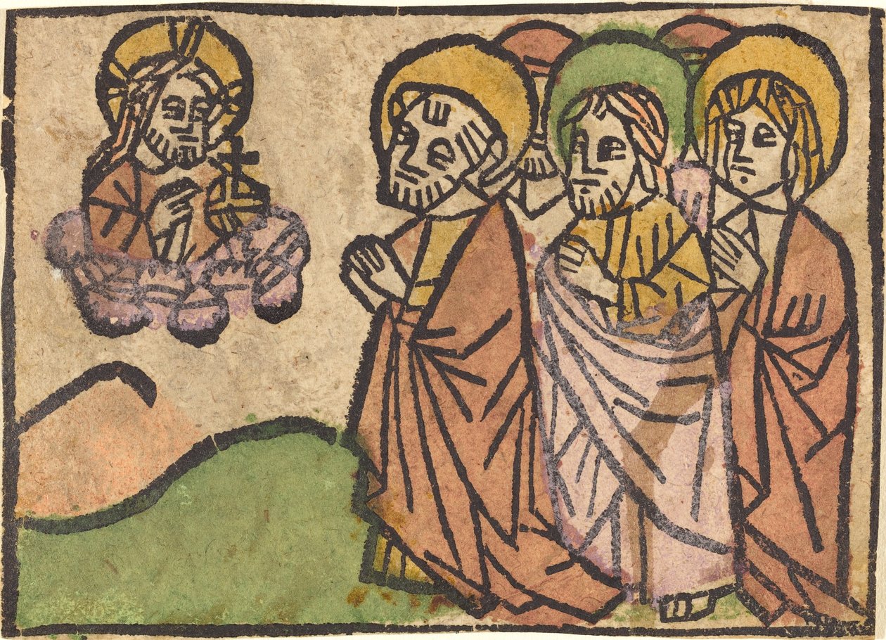 Havarilere Görünen Mesih by German 15th Century