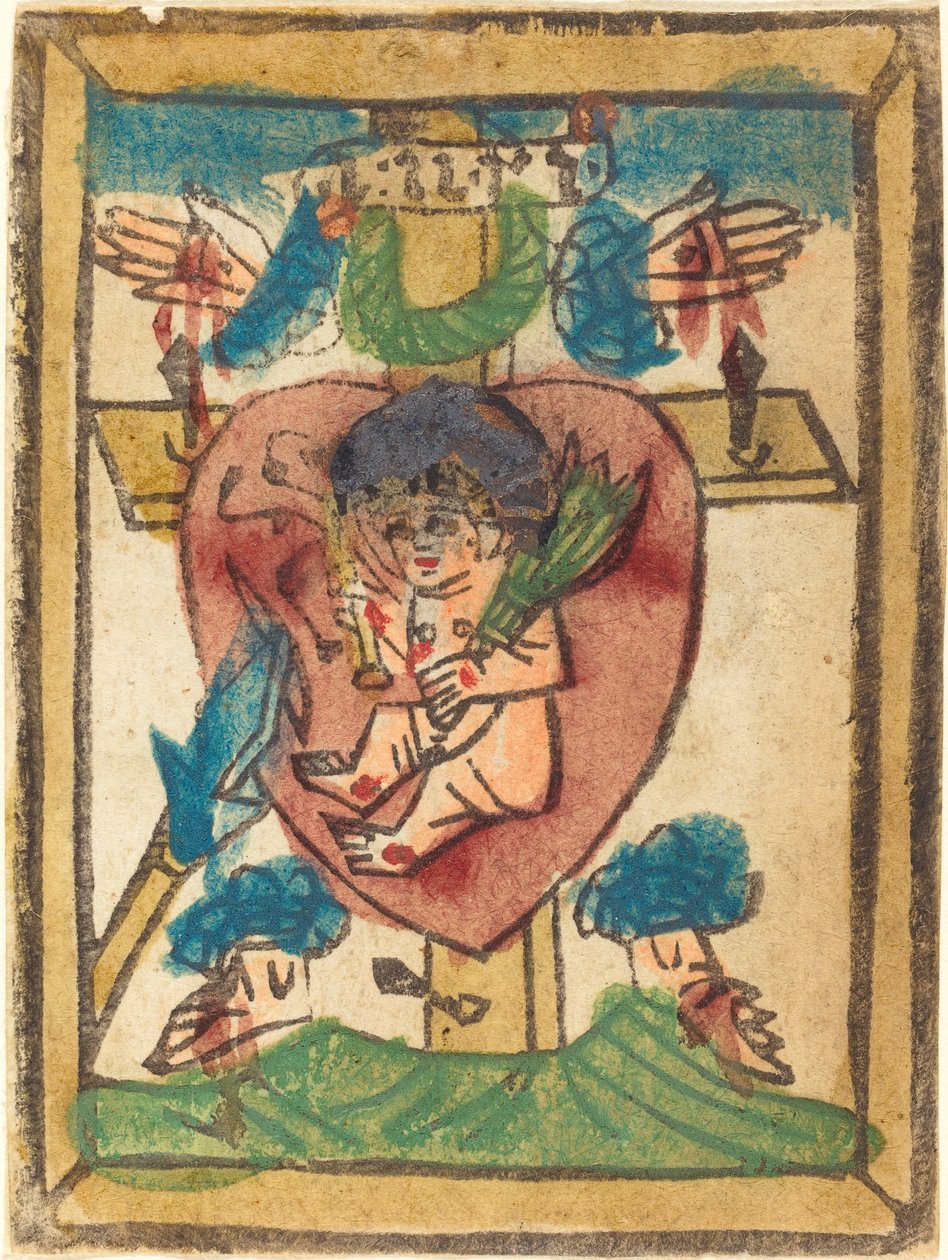 Kutsal Kalpteki Mesih Çocuk by German 15th Century