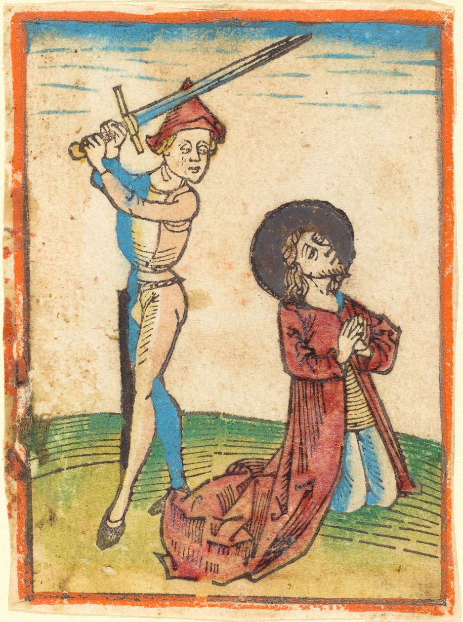 Bir Azizin Şehitliği by German 15th Century