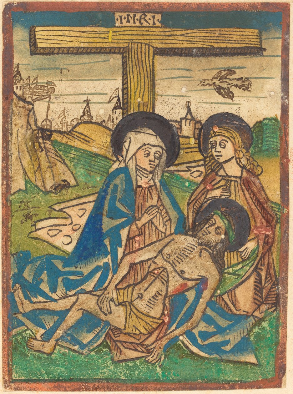 Aziz John ile Pieta by German 15th Century