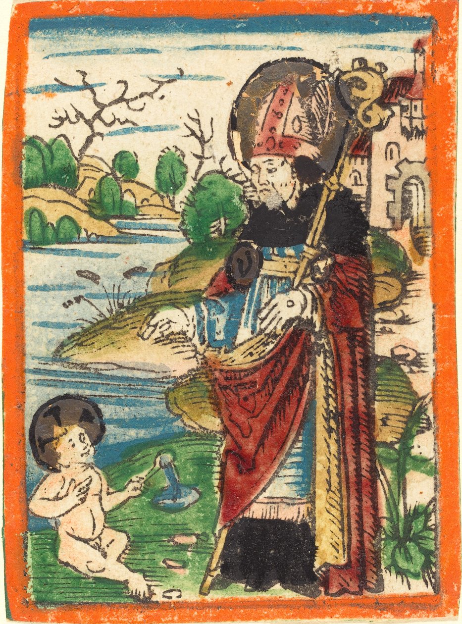 Aziz Augustine by German 15th Century