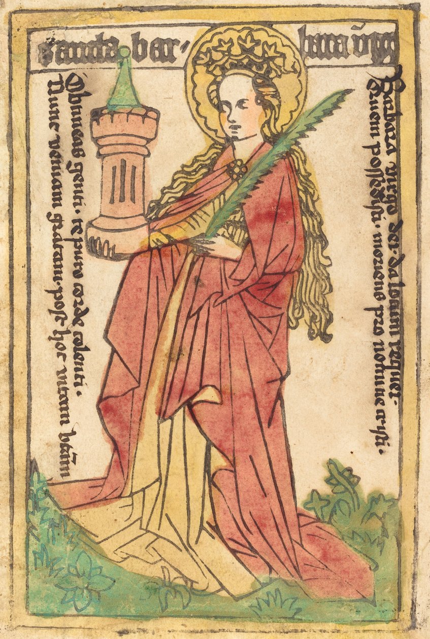 Aziz Barbara by German 15th Century