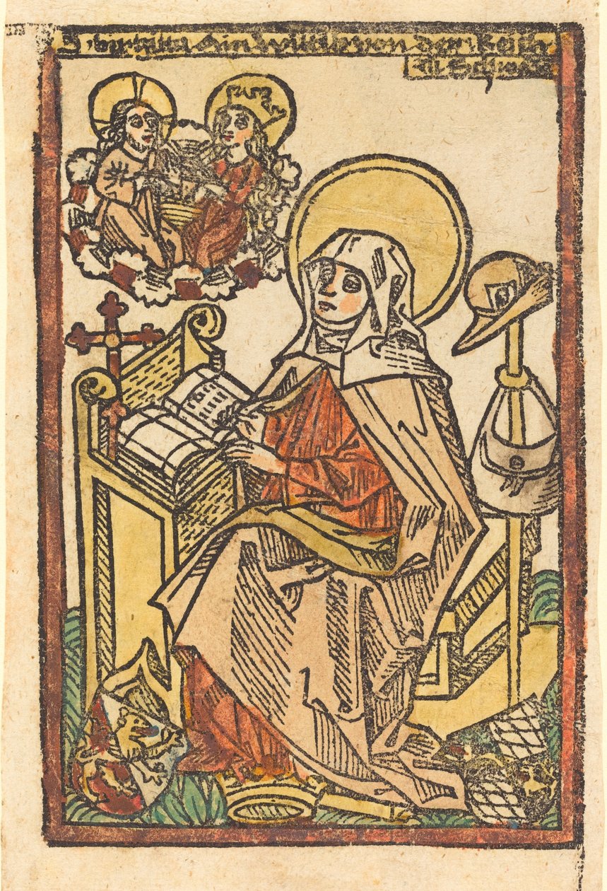 Aziz Bridget by German 15th Century