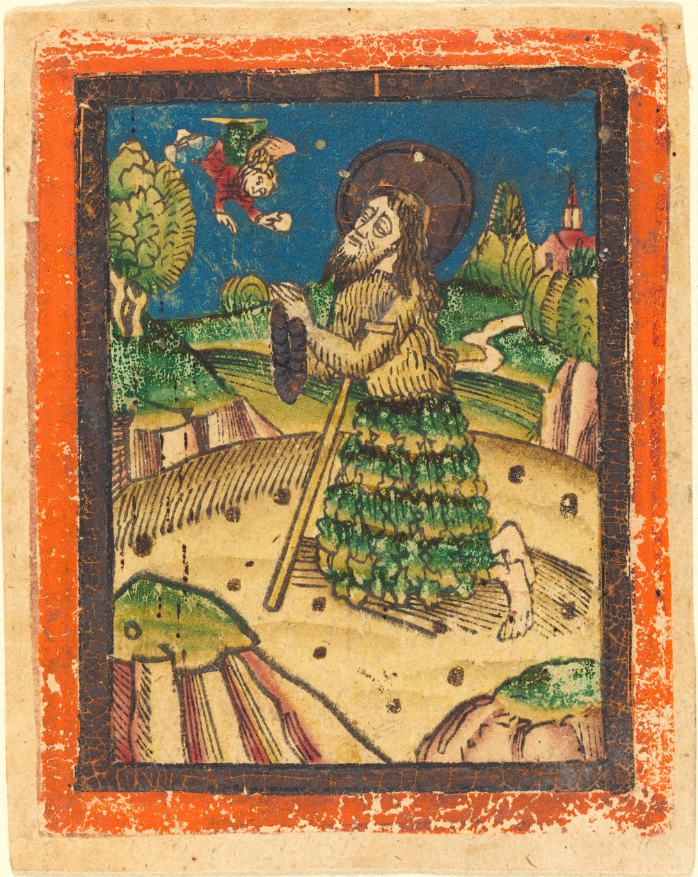 Aziz Onuphrius by German 15th Century
