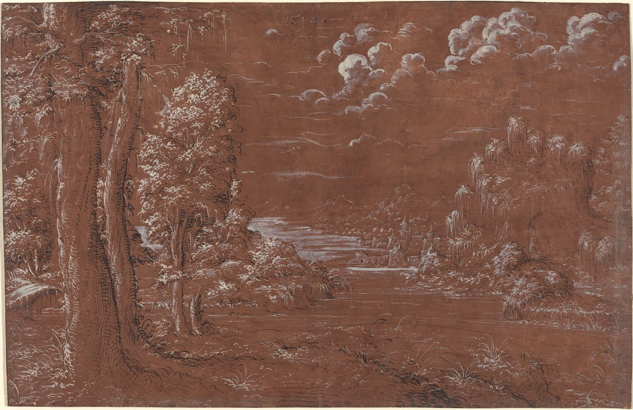 Nehir Manzarası by German 16th Century