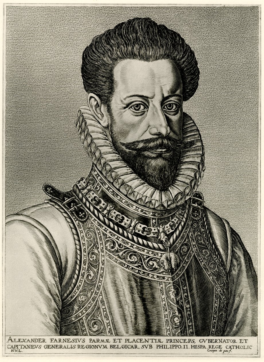 Alessandro Farnese by German School