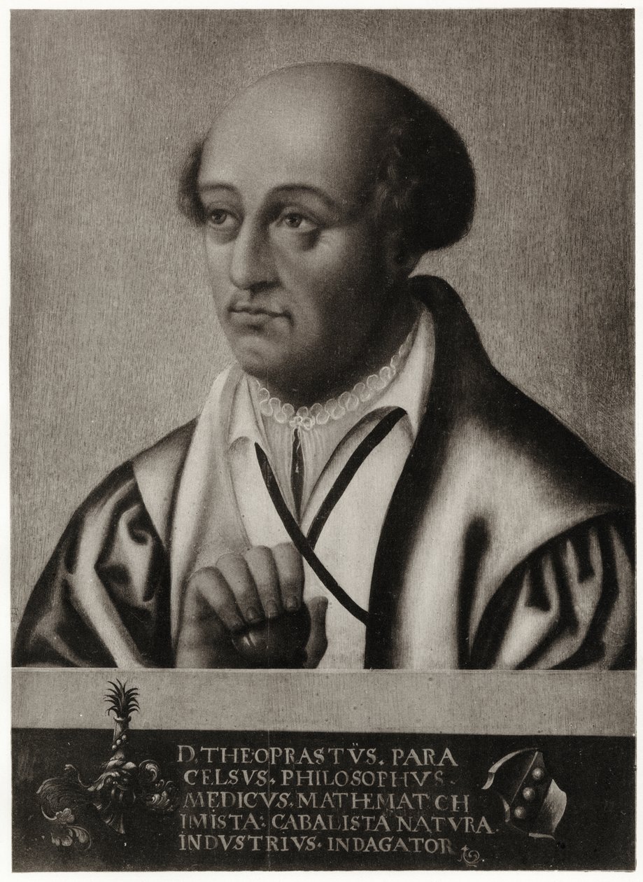 Aureolus Bombastus Paracelsus by German School