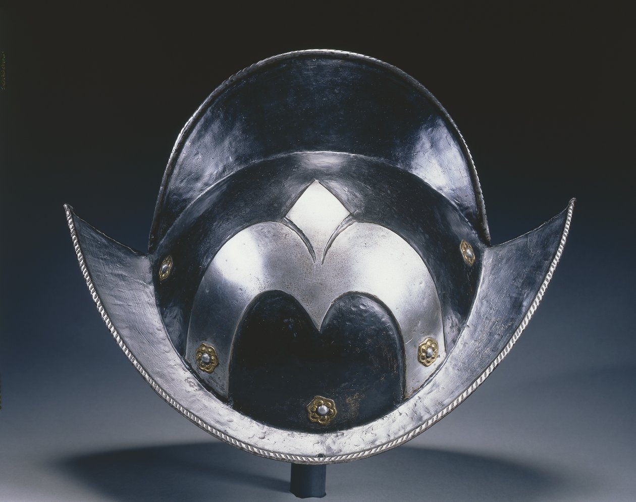 Siyah Beyaz Morion by German School