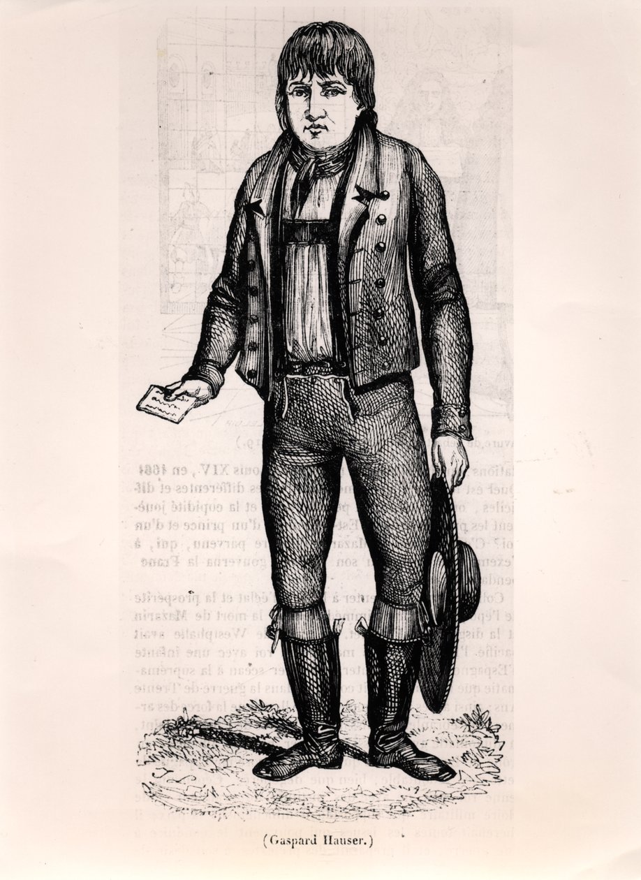 Caspar Hauser (c.1812-1833) by German School