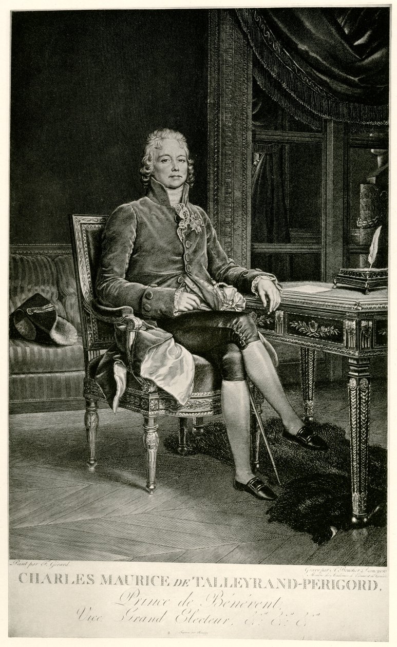 Charles Maurice Talleyrand-Perigord Dükü by German School