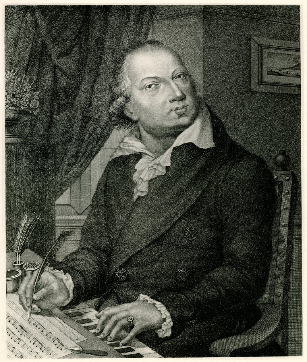 Domenico Cimarosa by German School