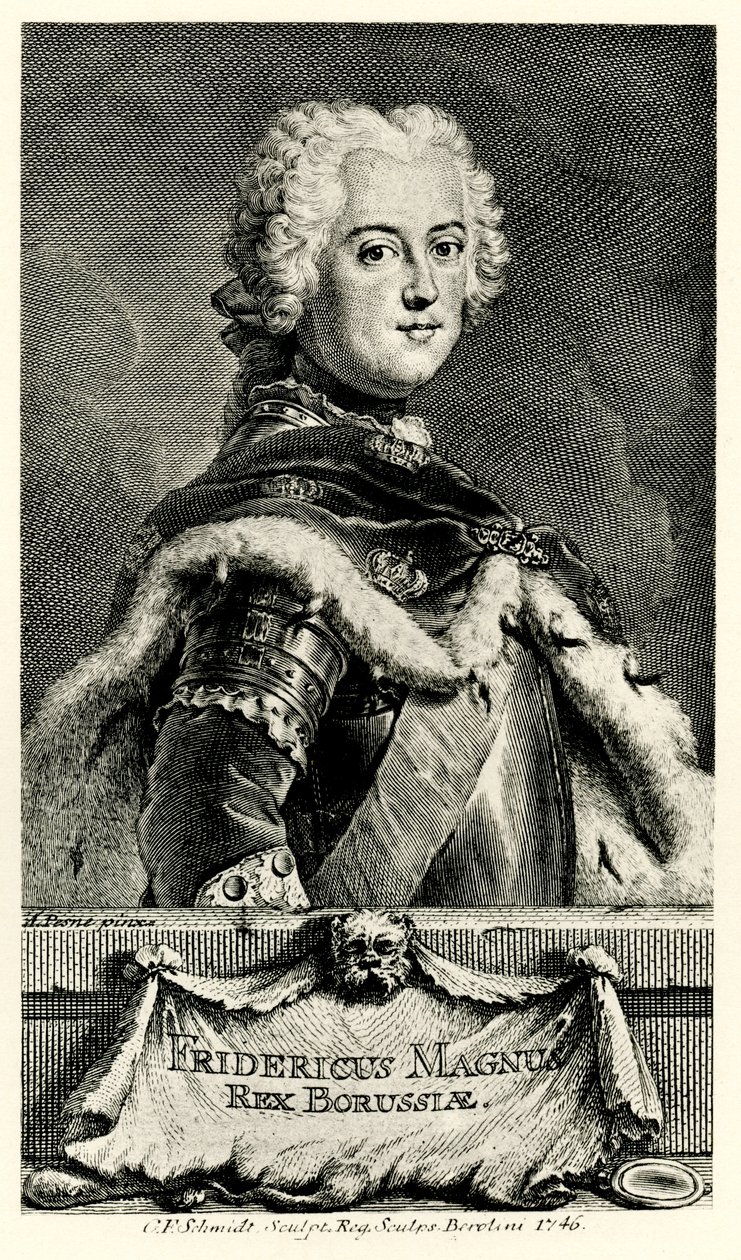Büyük Frederick II by German School
