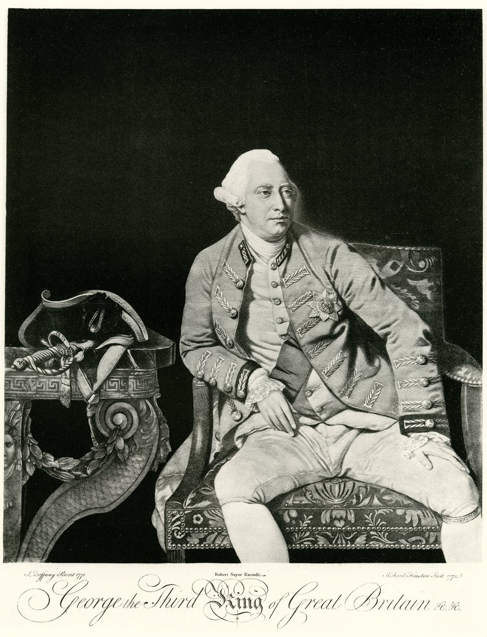 Georg III. by German School