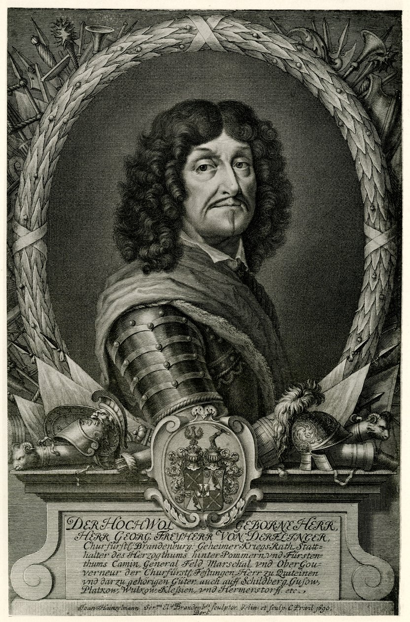 Georg Reichsfreiherr von Derfflinger by German School