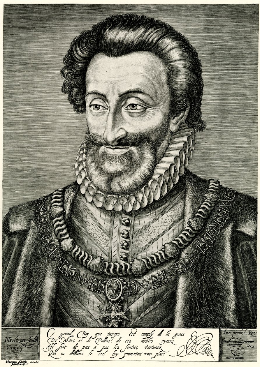 Heinrich IV. by German School
