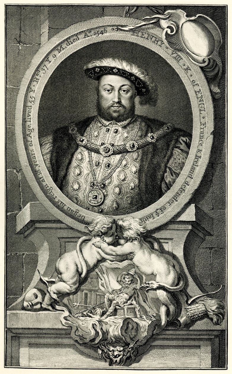 Heinrich VIII. by German School