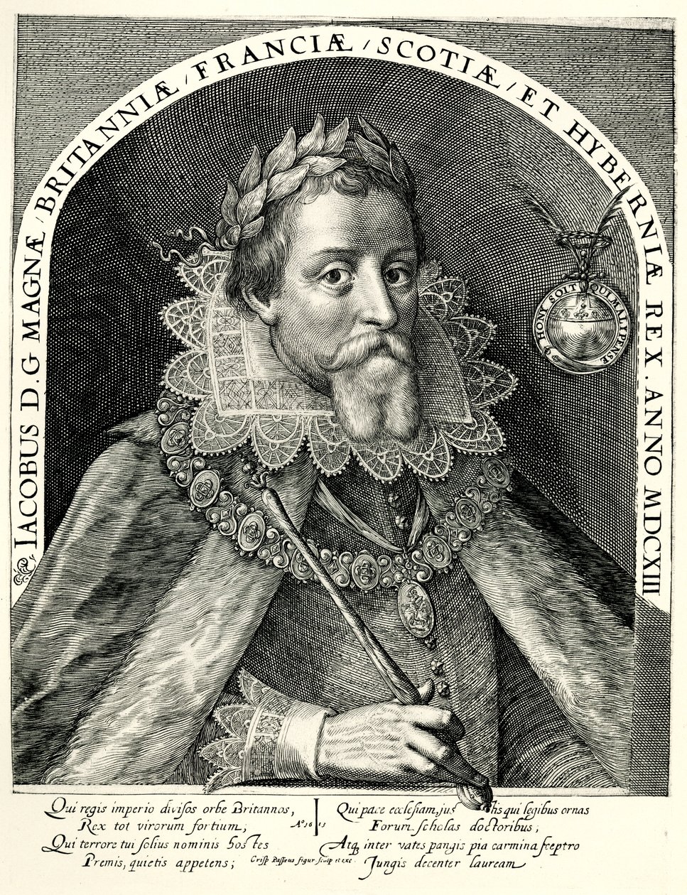 James I. by German School