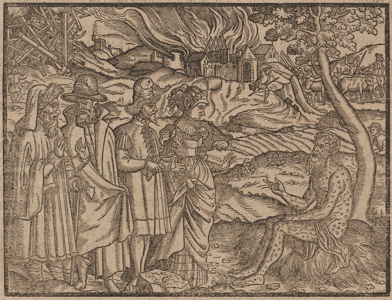 Kaynayan İş c.1525 (tahta baskı) by German School
