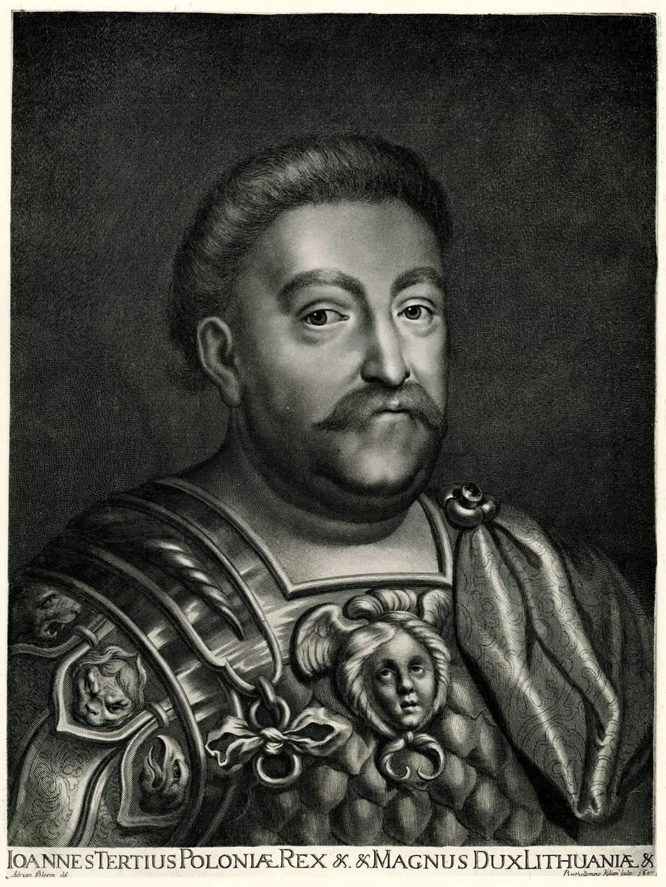 Johann III. sobieski by German School