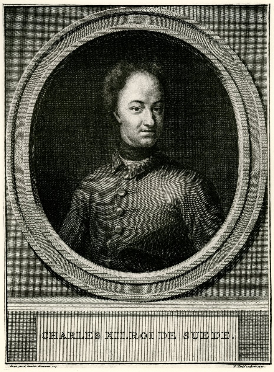 Karl XII. by German School