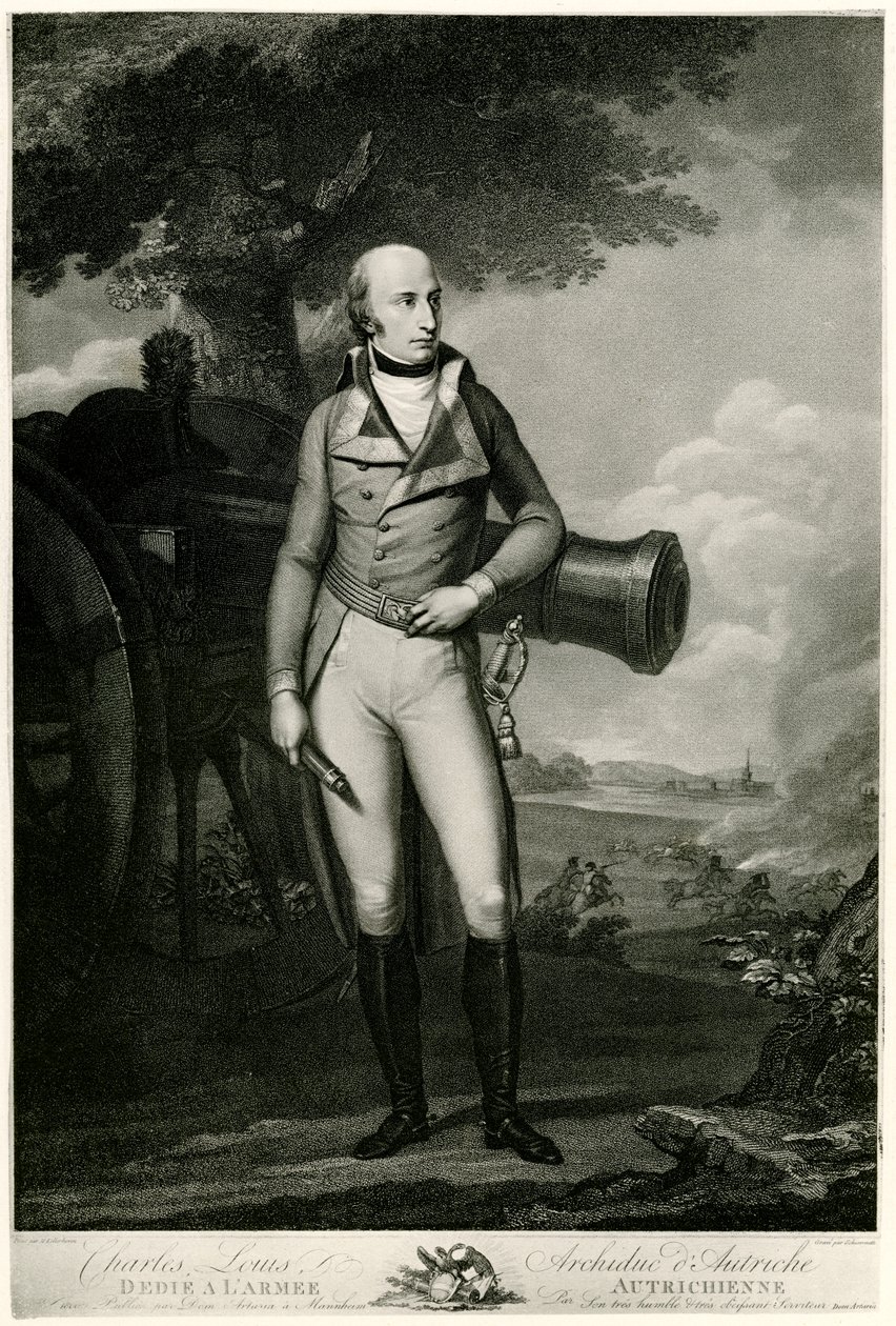Avusturya-Teschen Charles by German School