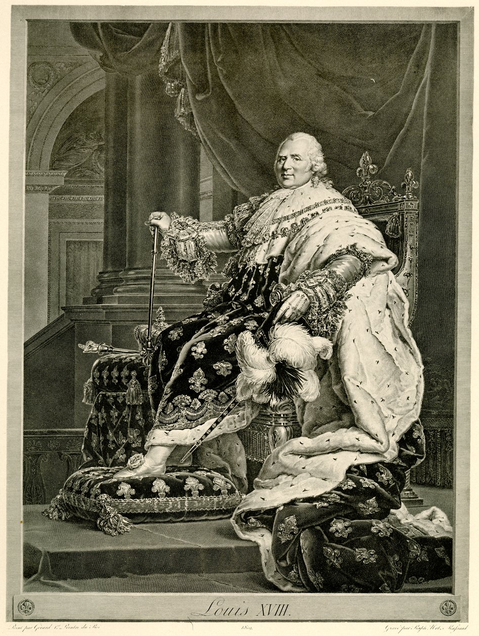 Ludwig XVIII. by German School