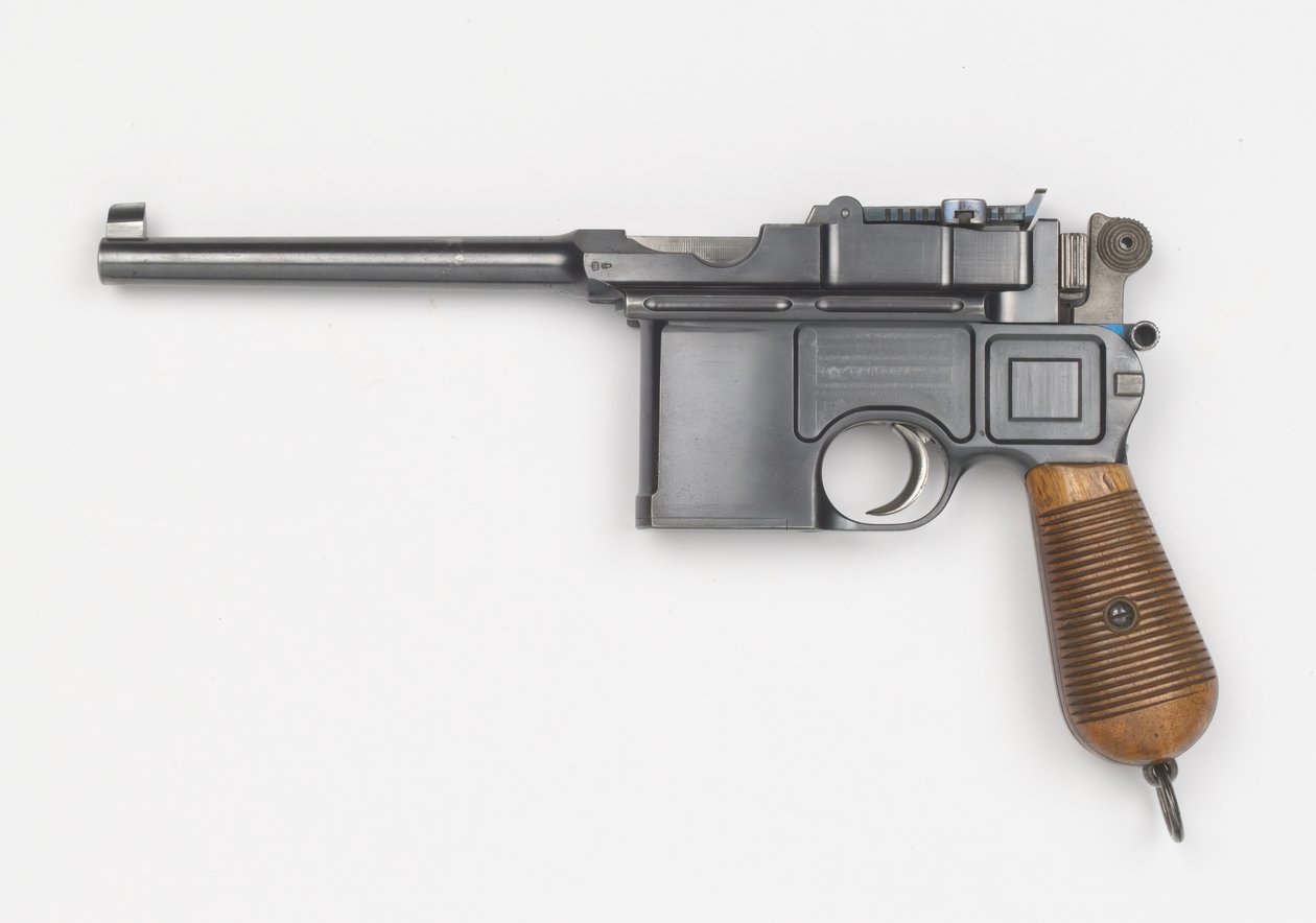 Mauser C96 7.63 mm tabanca by German School