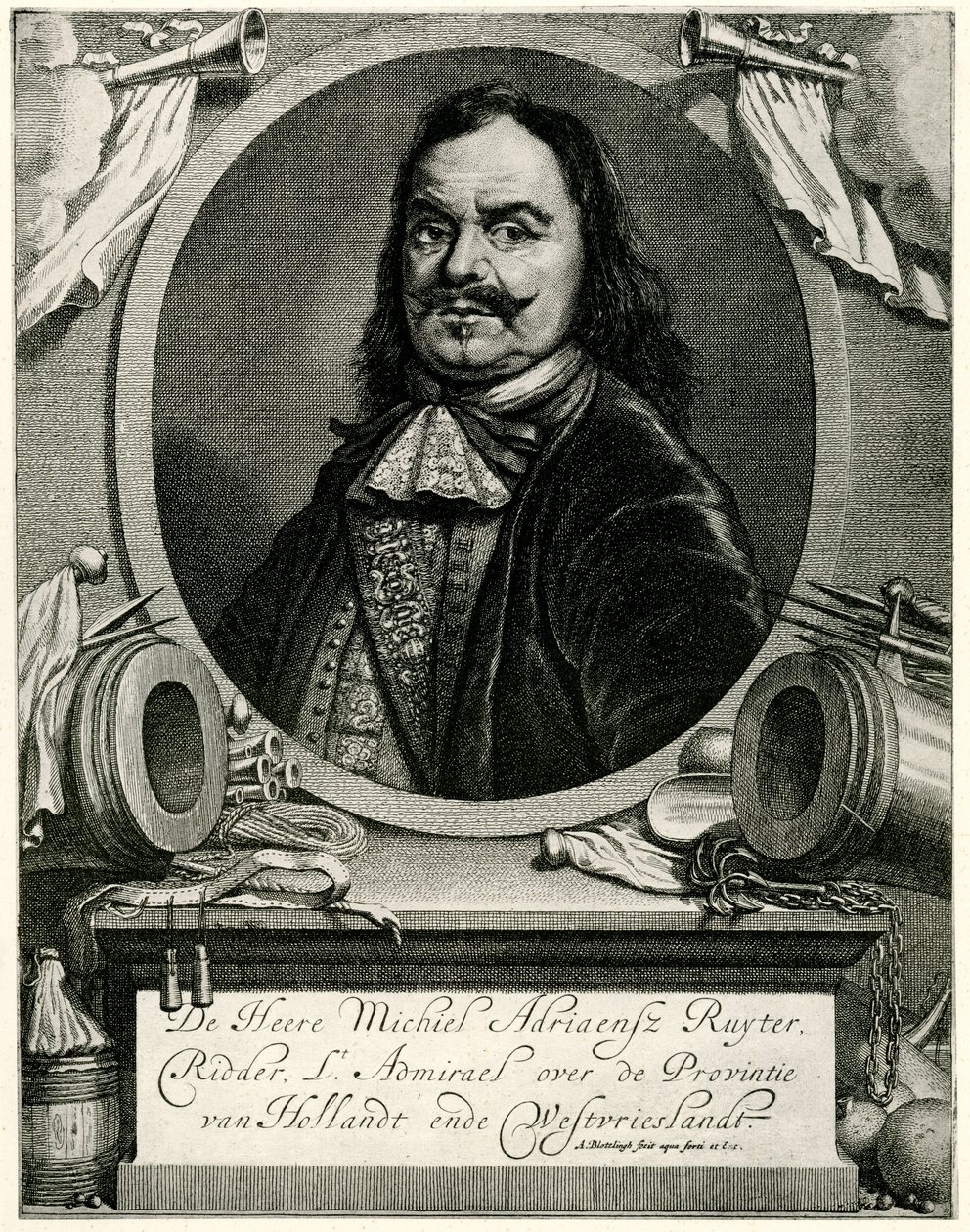 Michel Adriaanszoon de Ruyter by German School