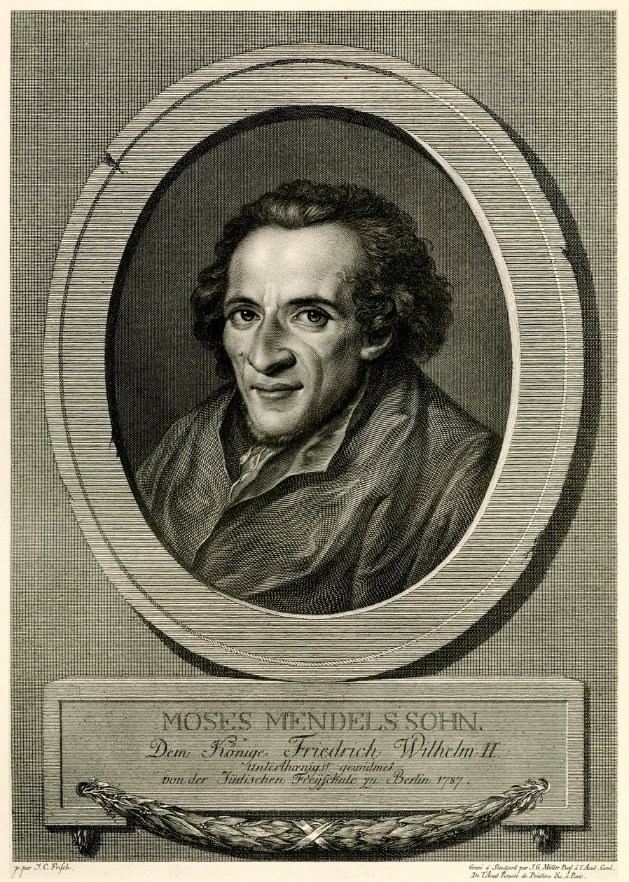 Musa Mendelssohn by German School