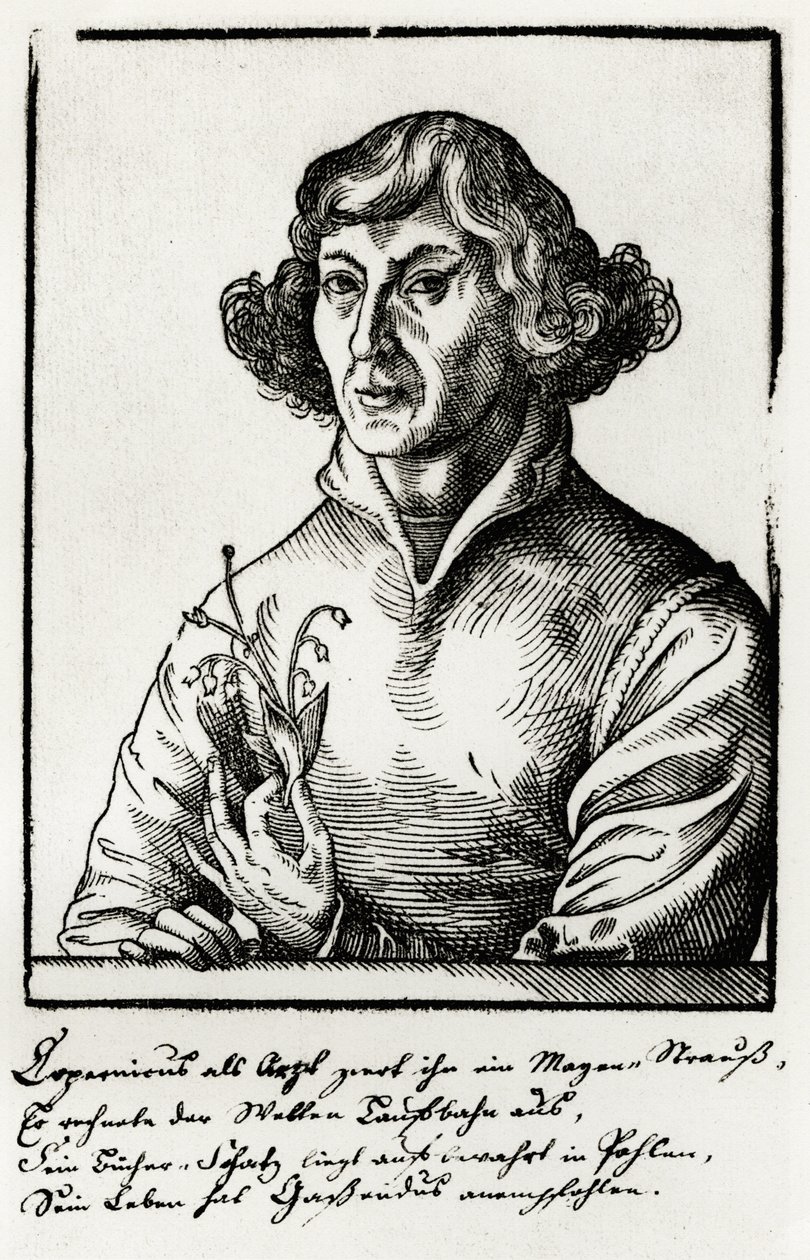 Nicholas Kopernik by German School