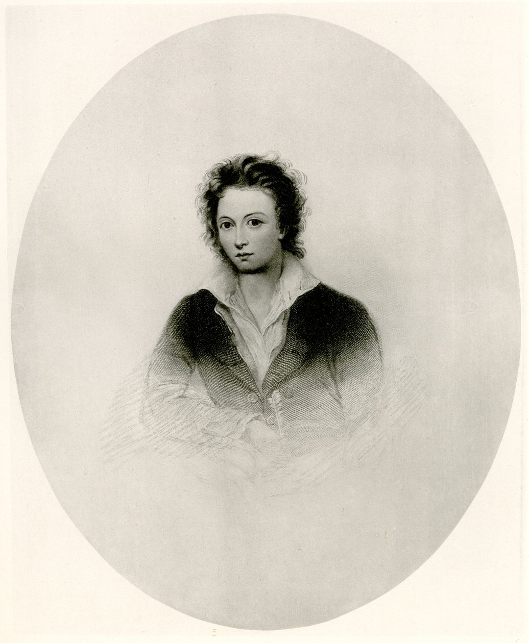 Percy Bysshe Shelley by German School