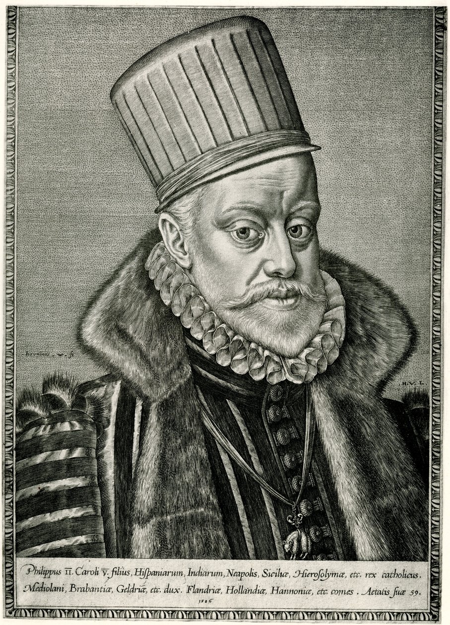 Philip II. by German School