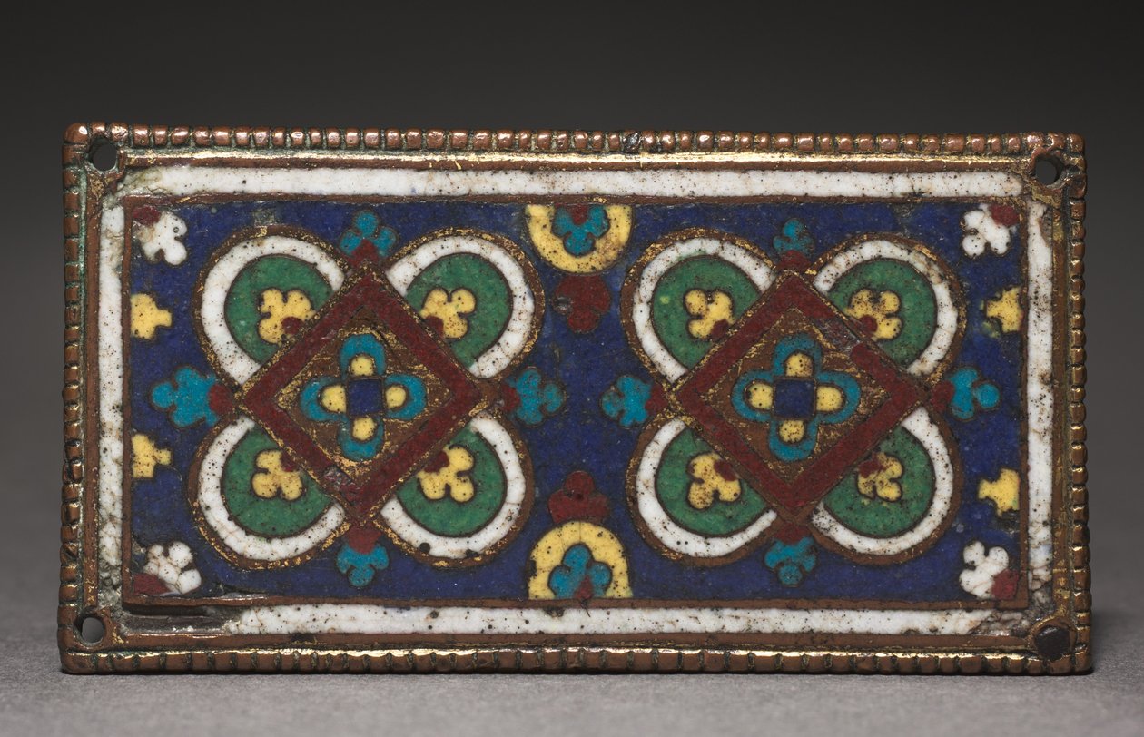 Plaket, muhtemelen bir Reliquary Mabedi