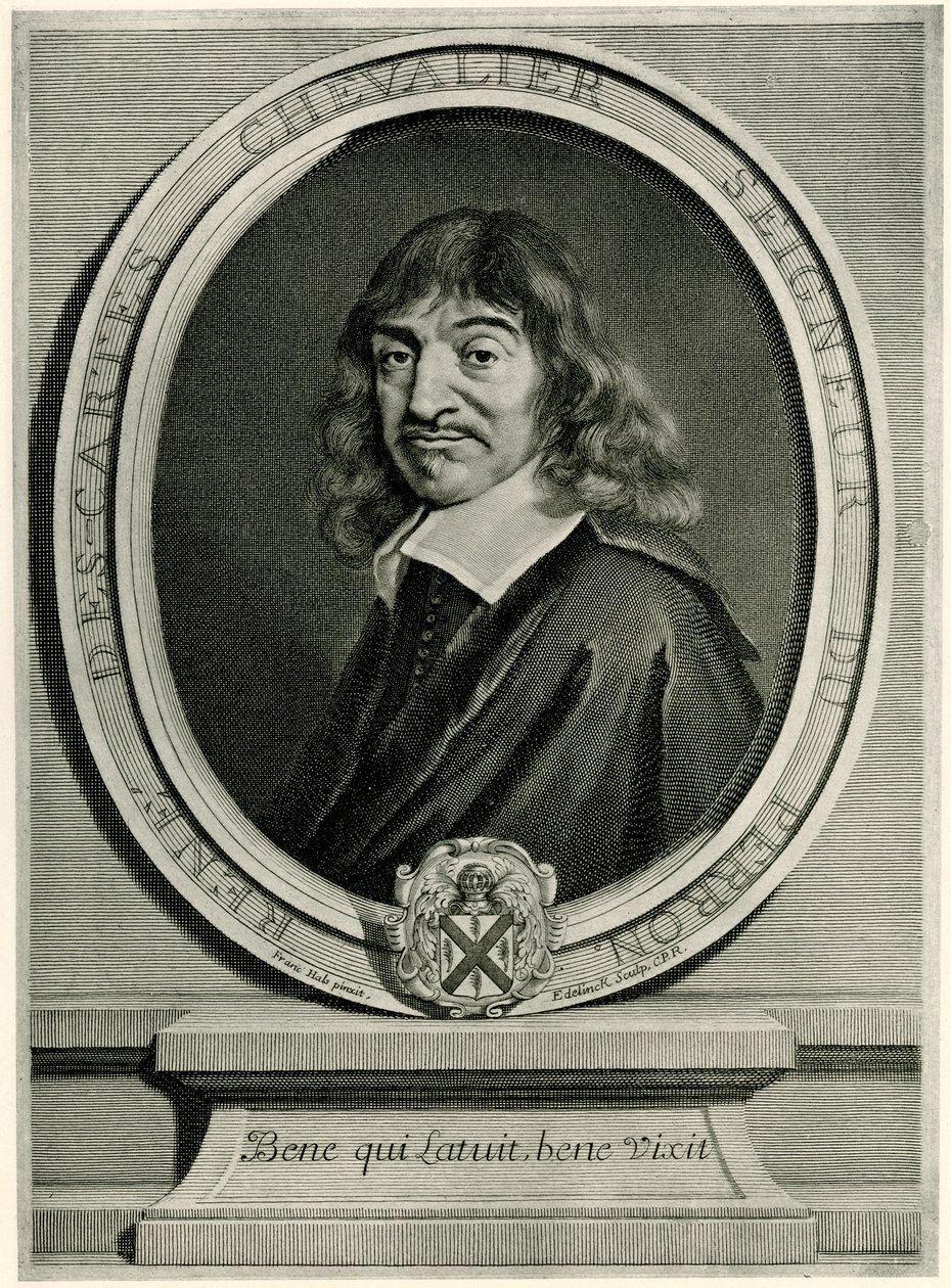 Rene Descartes by German School