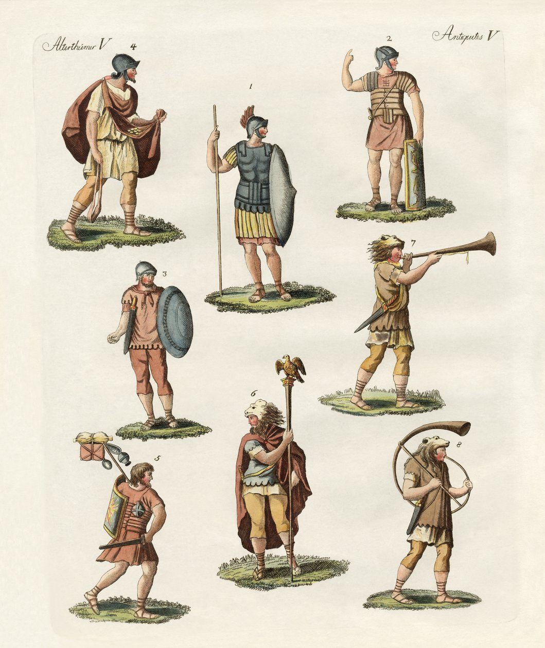 Romalı piyadeler by German School