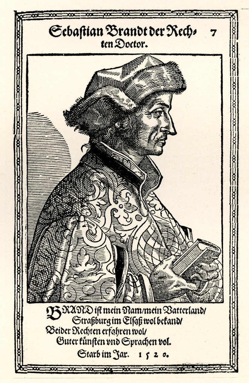 Sebastian Brant by German School