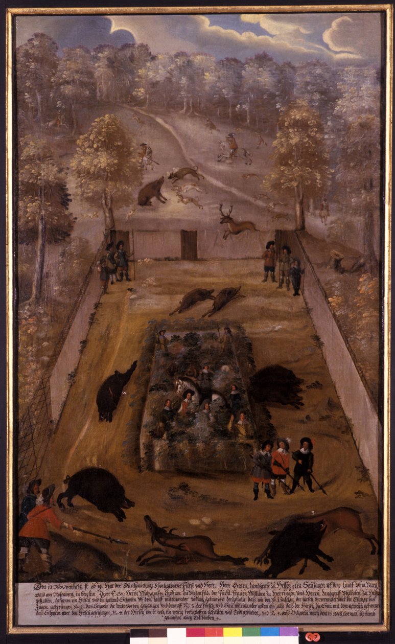 Domuz Avı, c.1619 by German School