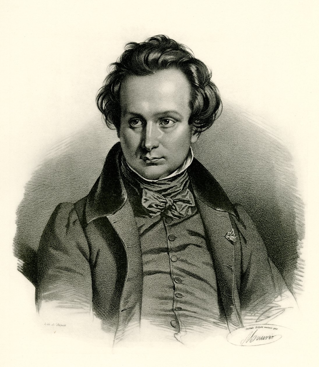 Victor Hugo by German School