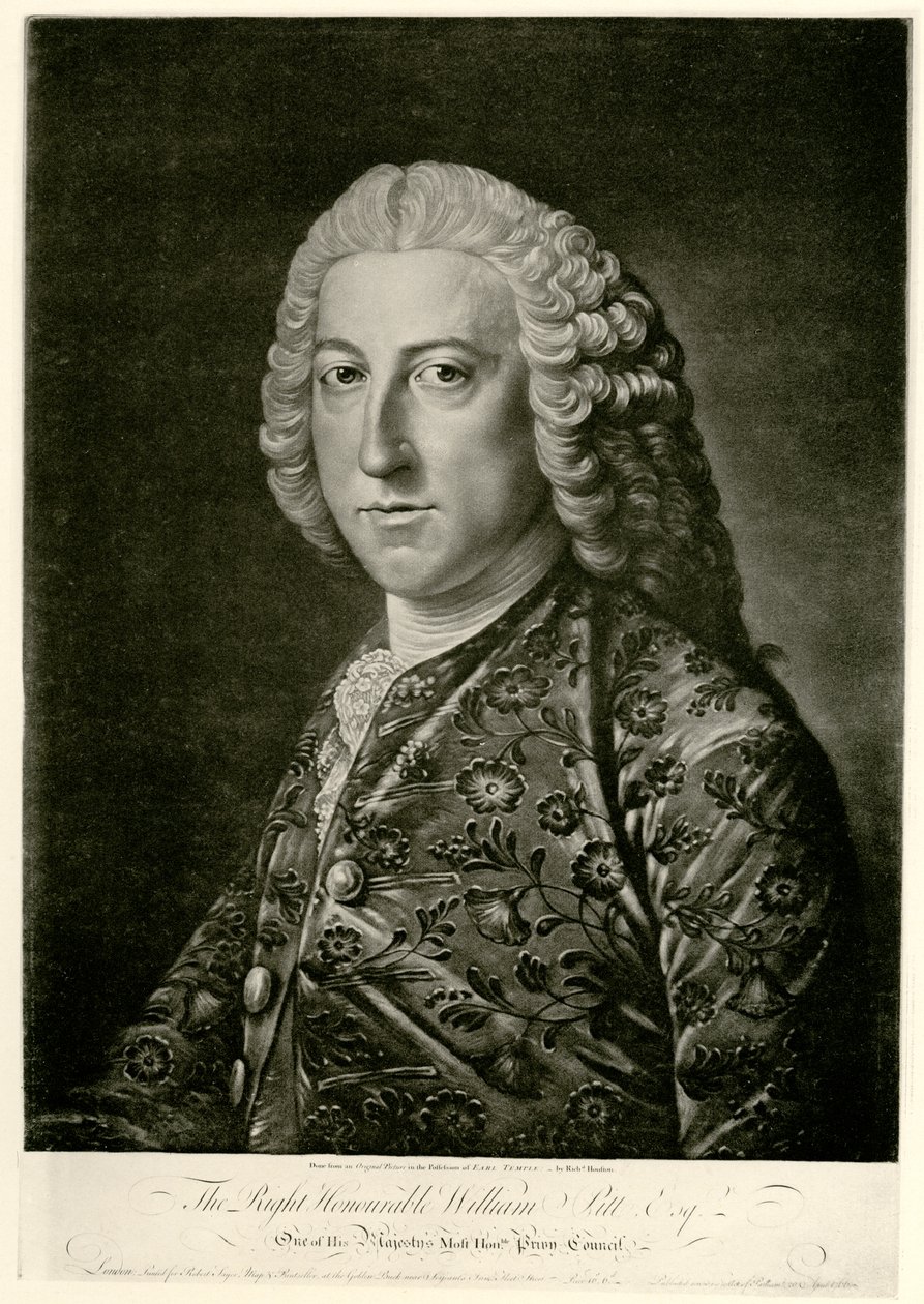William Pitt d. A. by German School