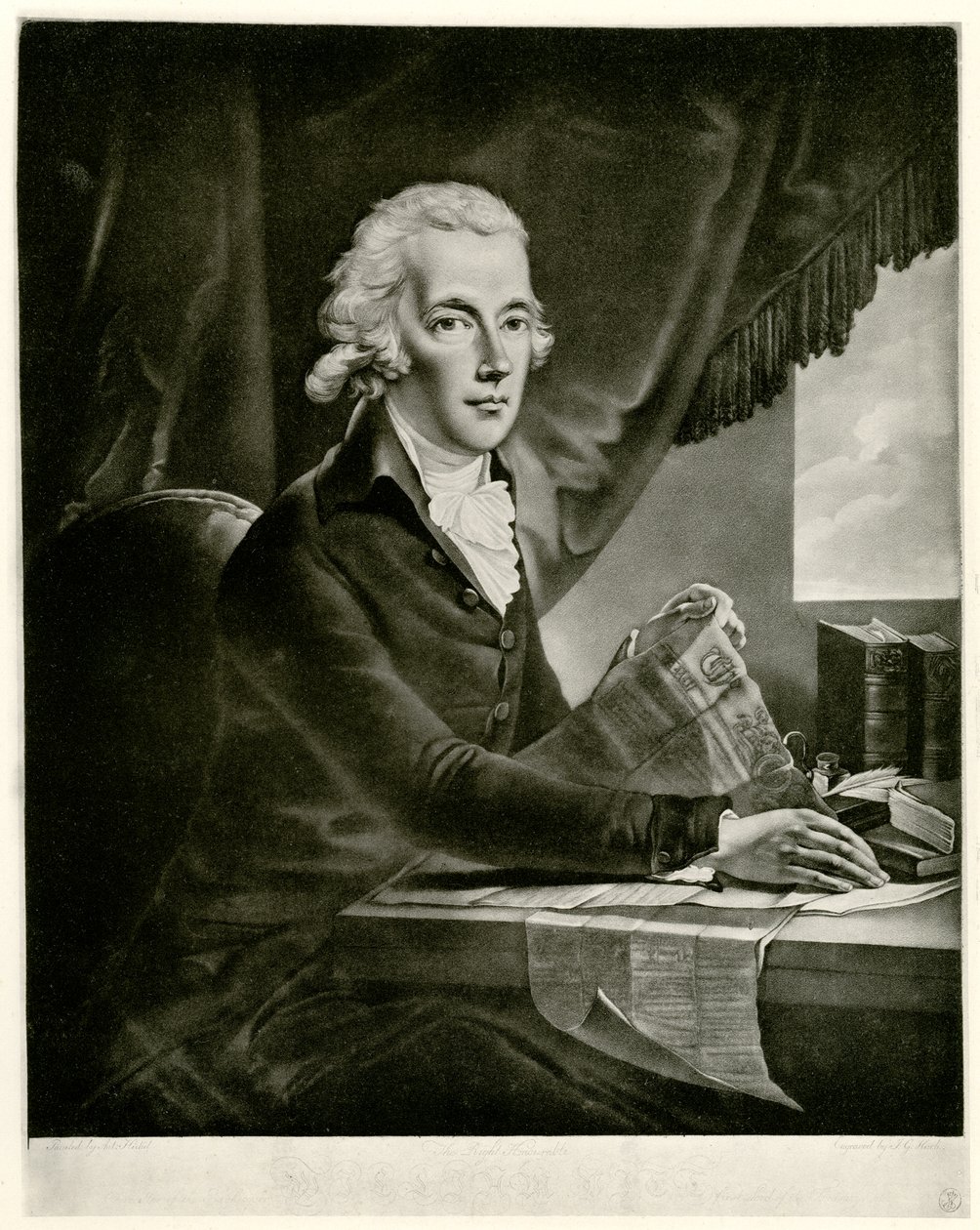 William Pitt d. J. by German School