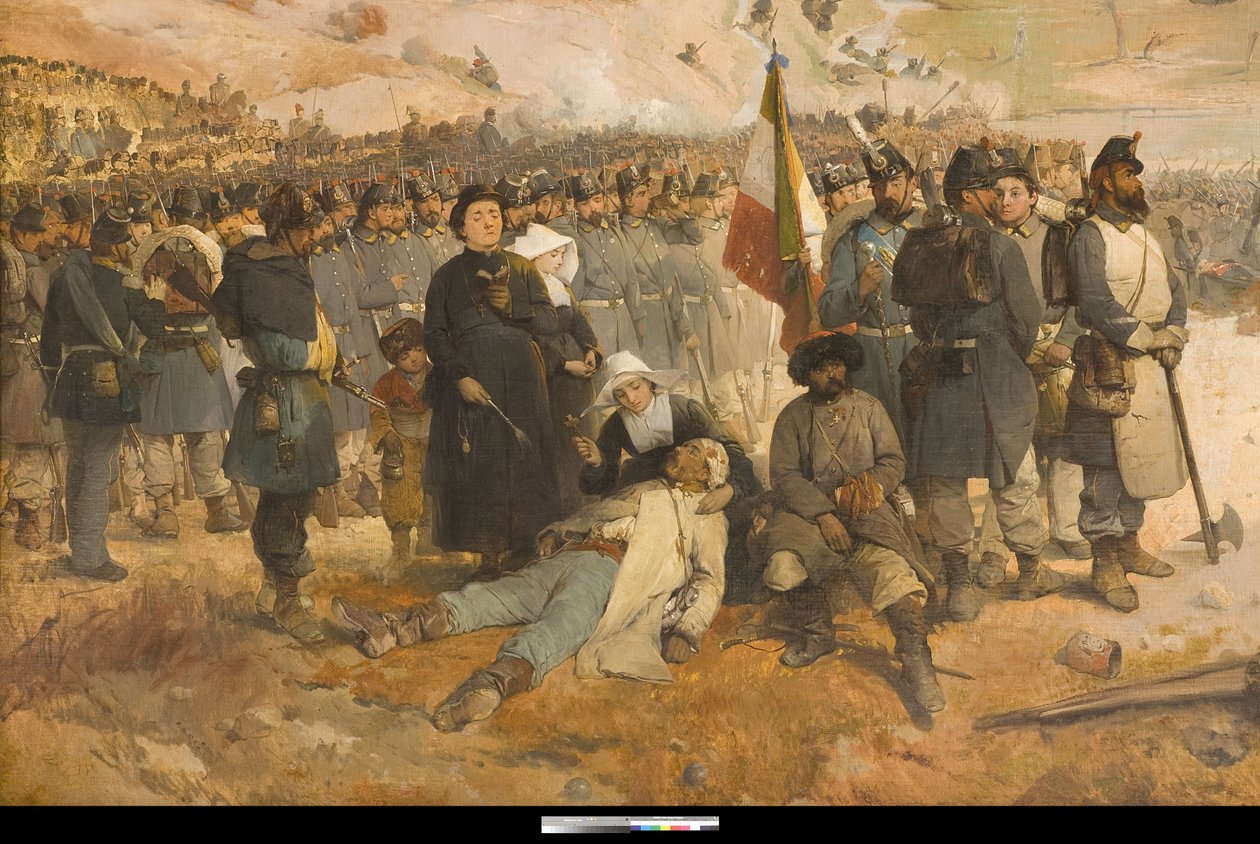 Chernaya Savaşı by Gerolamo Induno