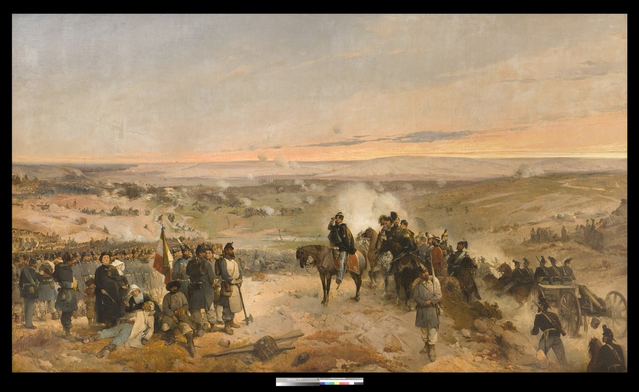Chernaya Savaşı by Gerolamo Induno