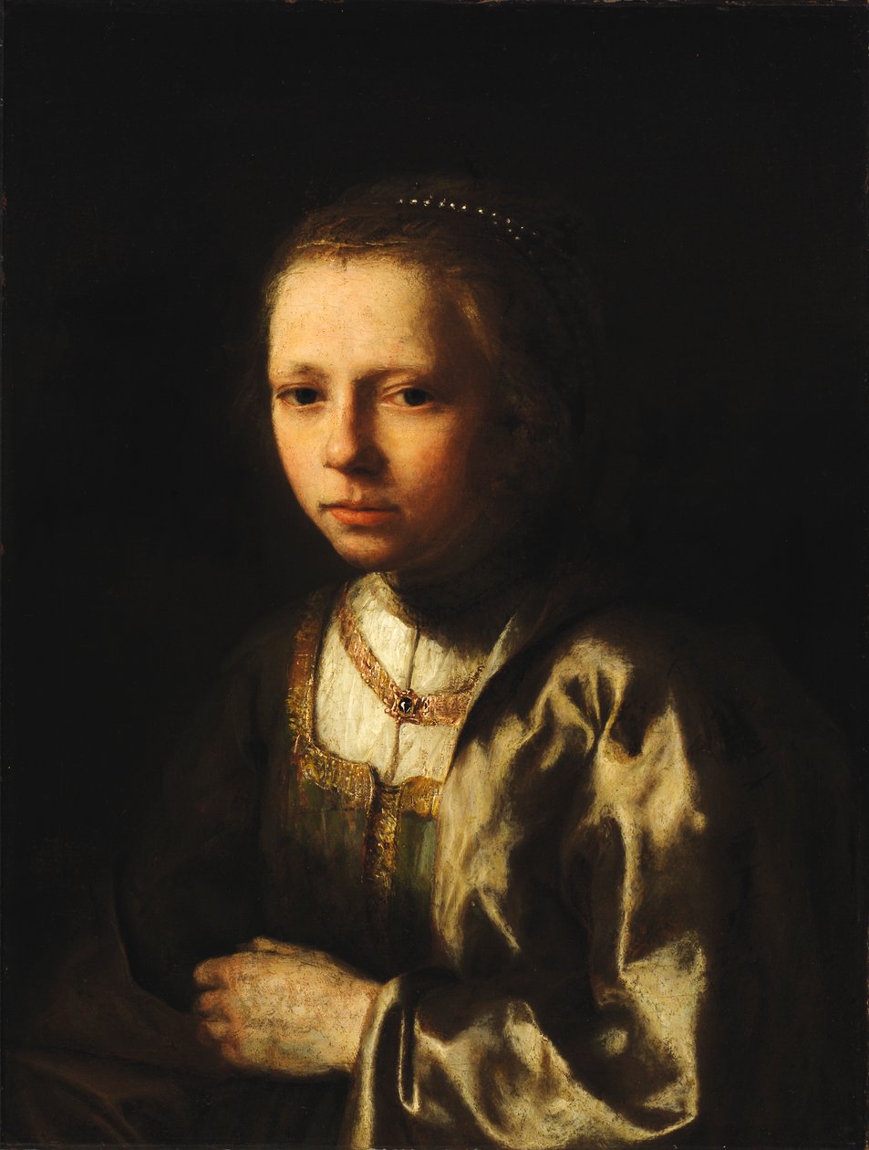 Genç Kız, 17. yüzyıl. by Gerrit Willemsz Horst