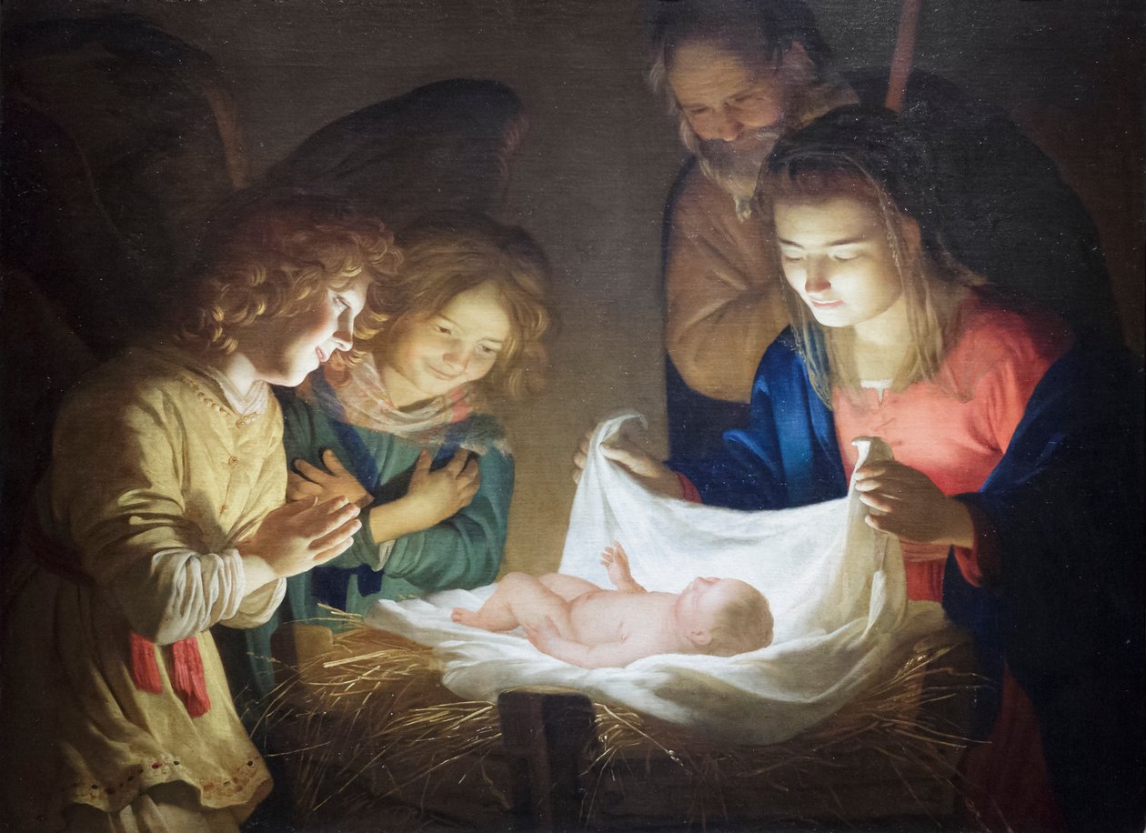 Çocuğun Hayranlığı by Gerrit van Honthorst