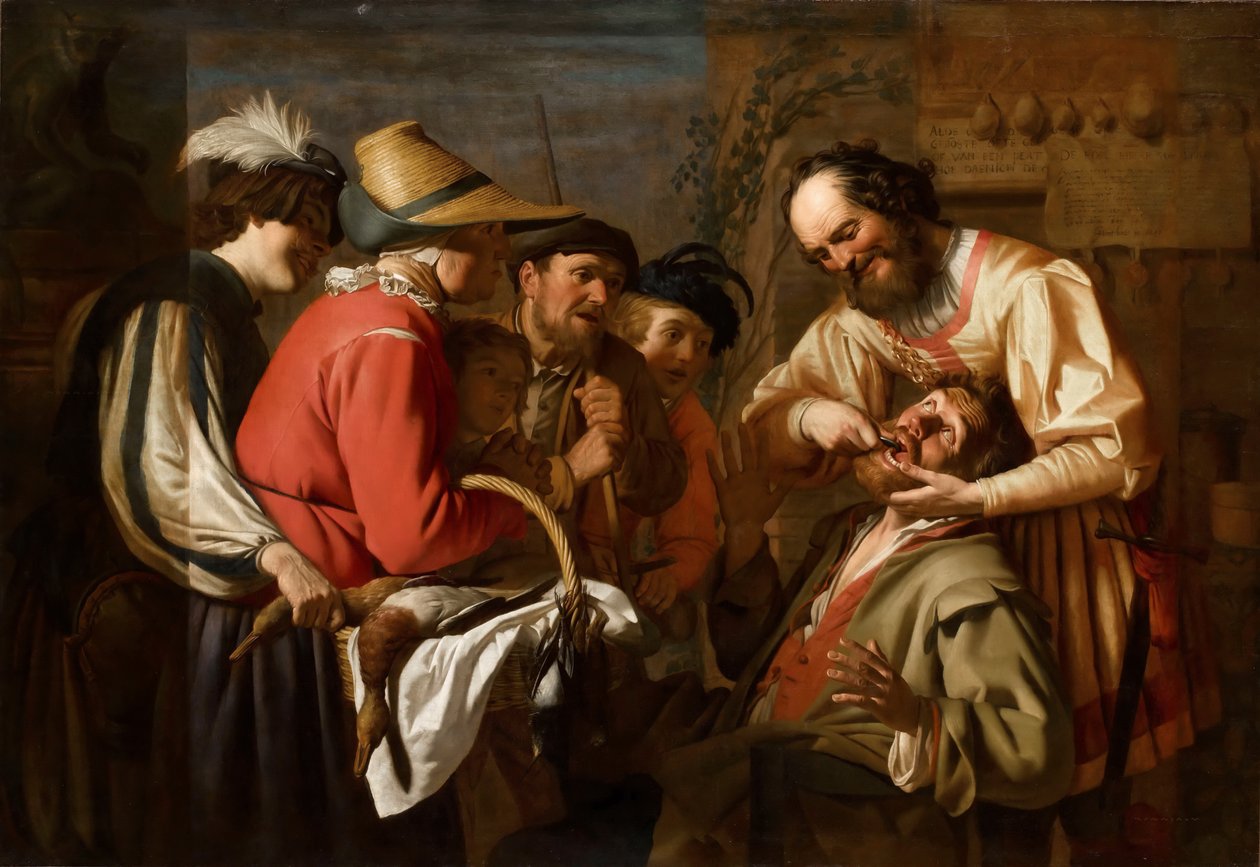 Diş Çektirme by Gerrit van Honthorst