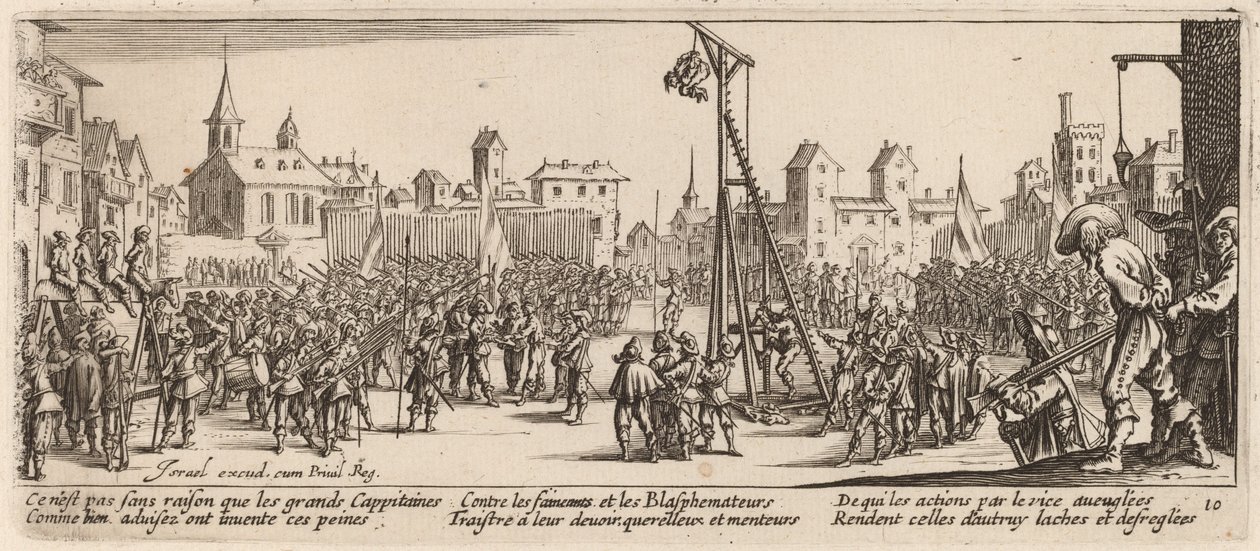 Kayış by Gerrit van Schagen after Jacques Callot