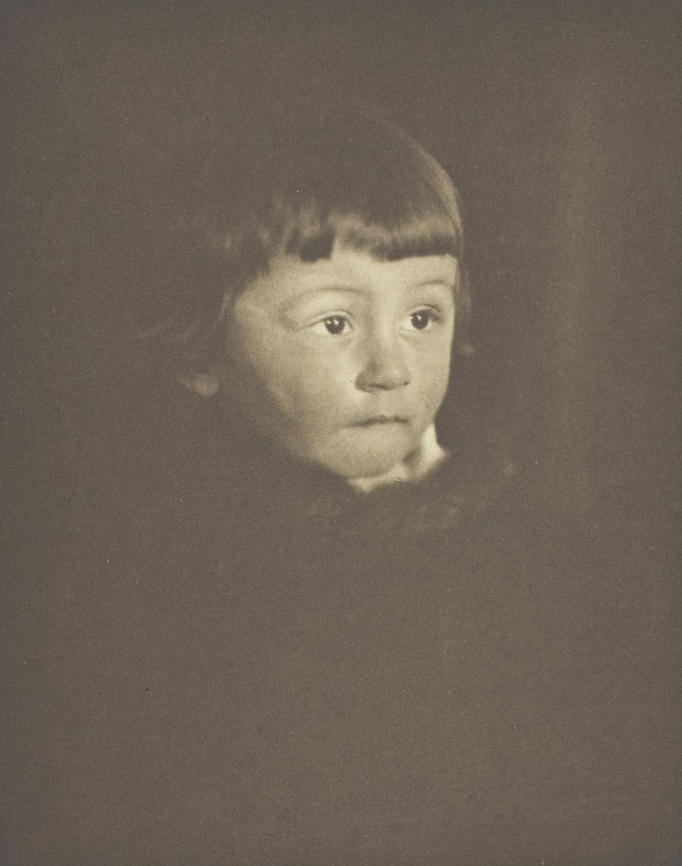 Bir Çocuğun Portresi, 1897. by Gertrude Käsebier