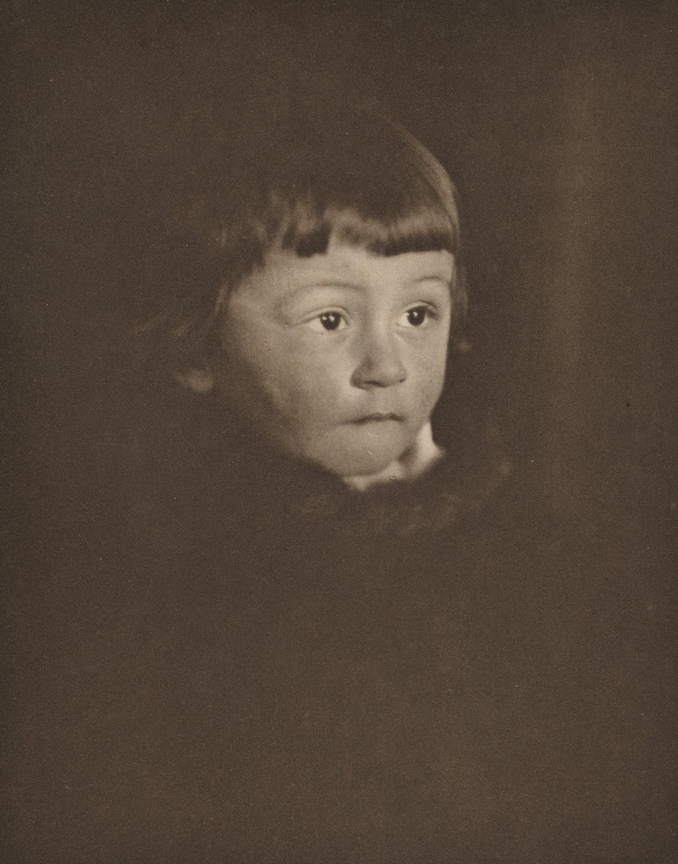 Bir Çocuğun Portresi, 1899. by Gertrude Käsebier