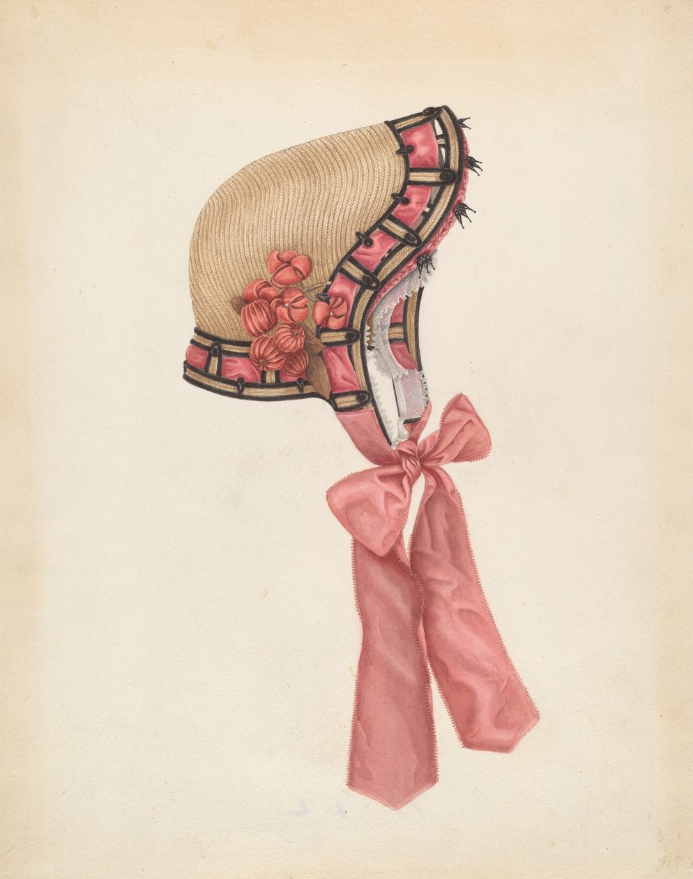 Bonnet, ç. 1938. by Gertrude Lemberg