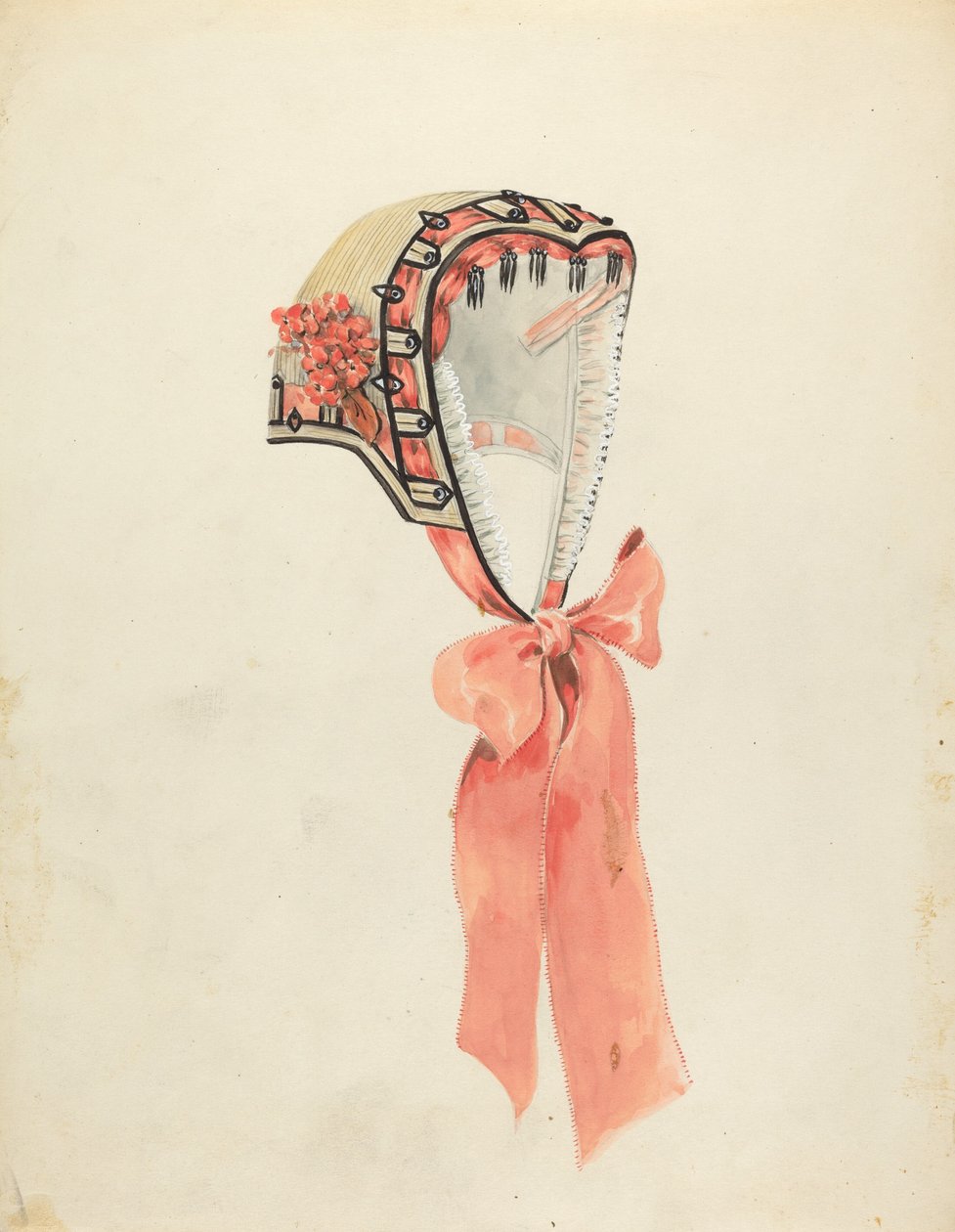 Bonnet, ç. 1938. by Gertrude Lemberg